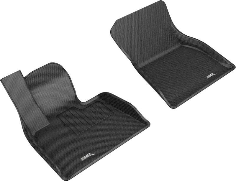 Load image into Gallery viewer, 3D MAXpider 3D MAXpider 2019-2020 BMW X5 (G05)/X7 (G07) Kagu 1st Row Floormat - Black - BoltMotorsports