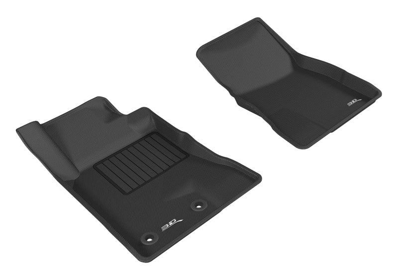 Load image into Gallery viewer, 3D MAXpider 3D MAXpider 2015-2020 Ford Mustang Kagu 1st Row Floormat - Black - BoltMotorsports