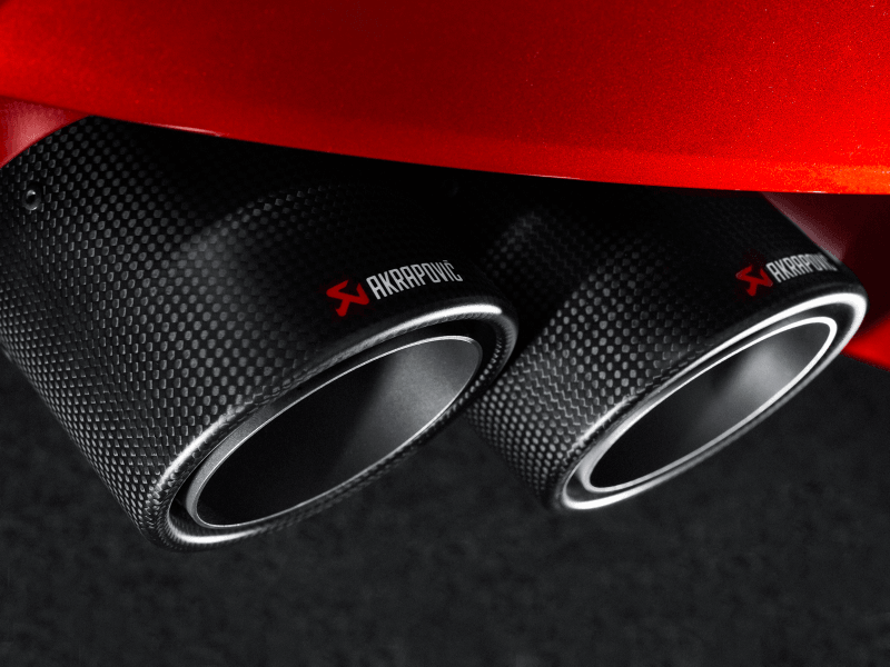 Akrapovic 11-17 BMW M5 (F10) Tail Pipe Set (Carbon) on BOLTMotorsports