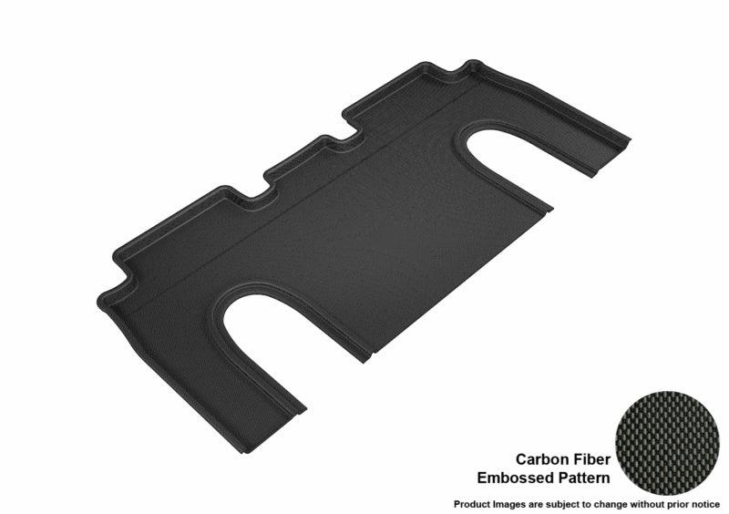 Load image into Gallery viewer, 3D MAXpider 3D MAXpider 2016-2020 Tesla Model X 6-Seats Kagu 2nd Row Floormats - Black - BoltMotorsports