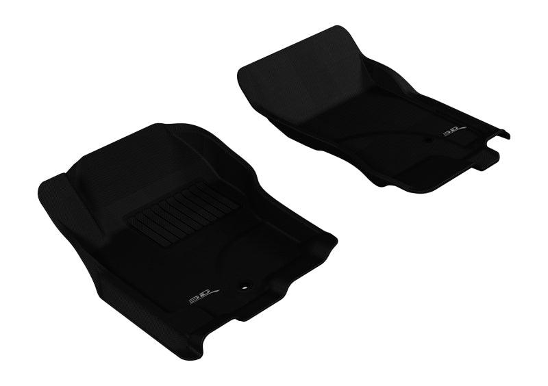 Load image into Gallery viewer, 3D MAXpider 3D MAXpider 2005-2015 Nissan Pathfinder/Xterra Kagu 1st Row Floormat - Black - BoltMotorsports