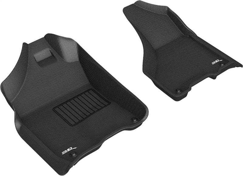 Load image into Gallery viewer, 3D MAXpider 3D MAXpider 2012-2020 Dodge Ram 1500 Crew/2500/3500 Crew/Mega Kagu 1st Row Floormat - Black - BoltMotorsports