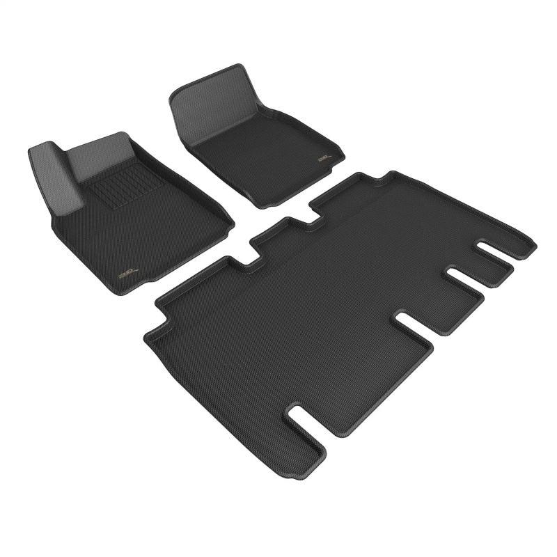 Load image into Gallery viewer, 3D MAXpider 3D MAXpider 22-23 Tesla Model X Full Set Floormats - Black - BoltMotorsports