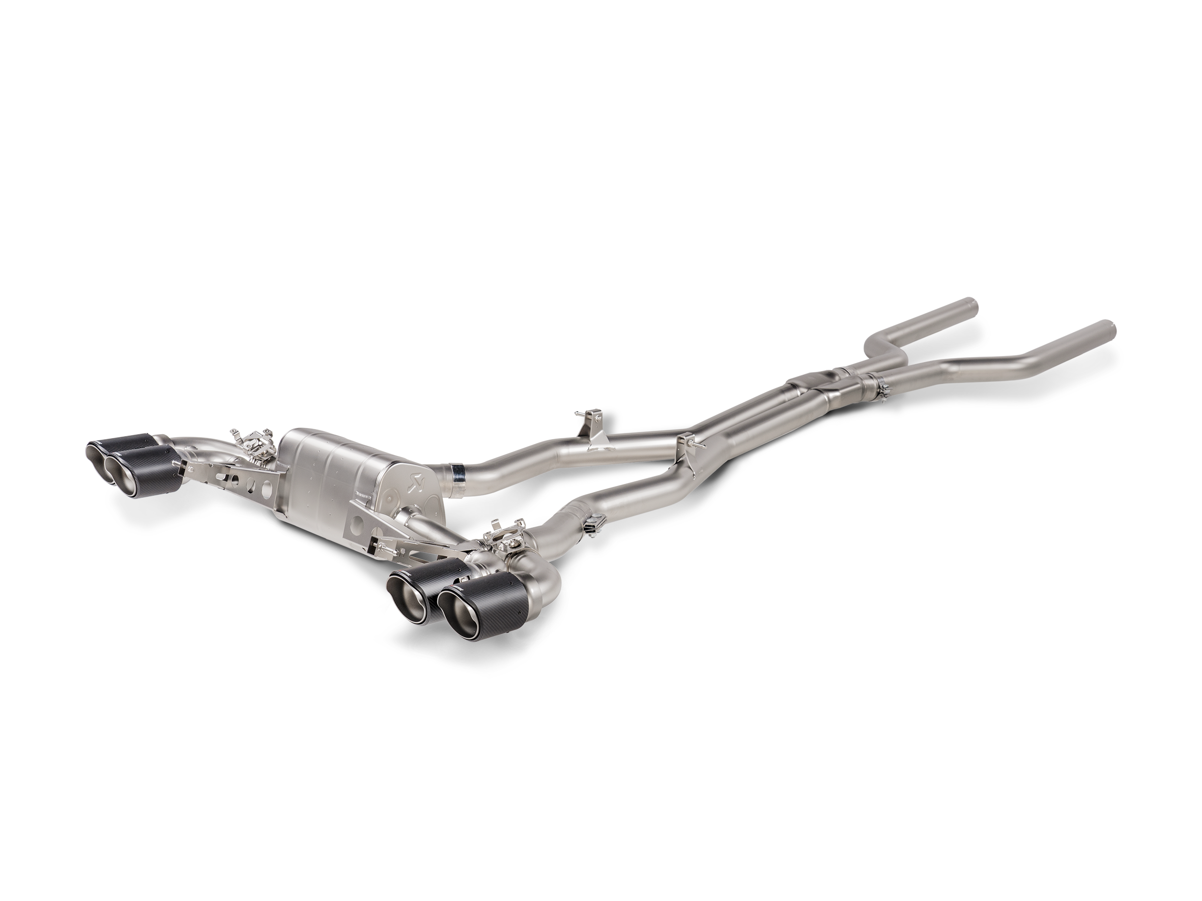 Akrapovic - 2021 BMW M8/M8 Competition (F93) Evolution Line Cat Back (Titanium) w/Carbon Tips on BOLTMotorsports