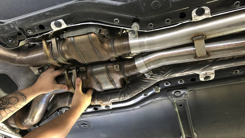 CORSA Performance - 14-19 Chevrolet Corvette C7 Z06 / ZR1 6.2L V8 3.0in X-Pipe on BOLTMotorsports
