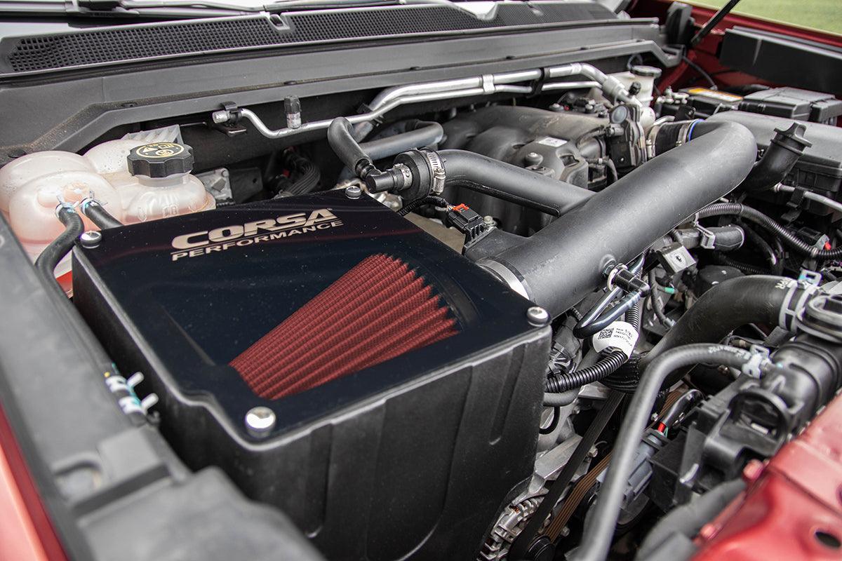CORSA Performance - 17-22 Chevrolet Colorado / GMC Canyon DryTech Filter Closed Box Air Intake on BOLTMotorsports