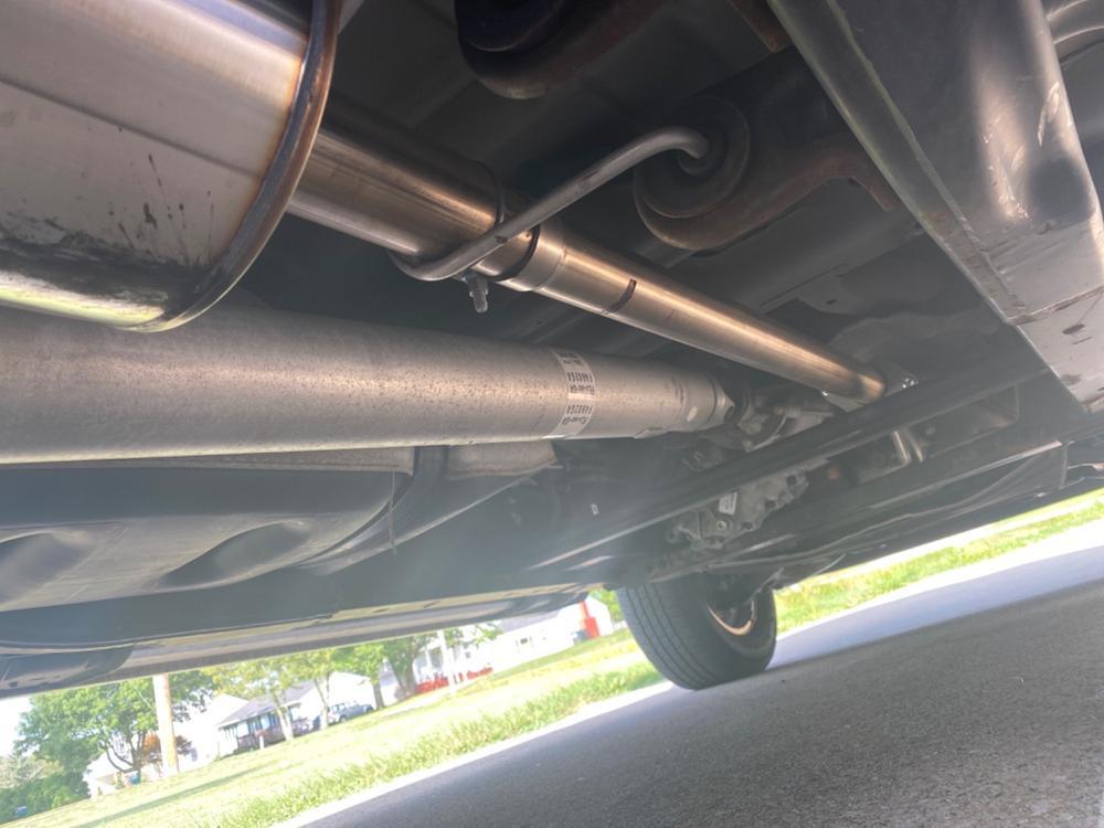 CORSA Performance - 2015 Ford F-150 5.0L V8 156.8in Wheelbase 3in Resonator Delete Kit on BOLTMotorsports