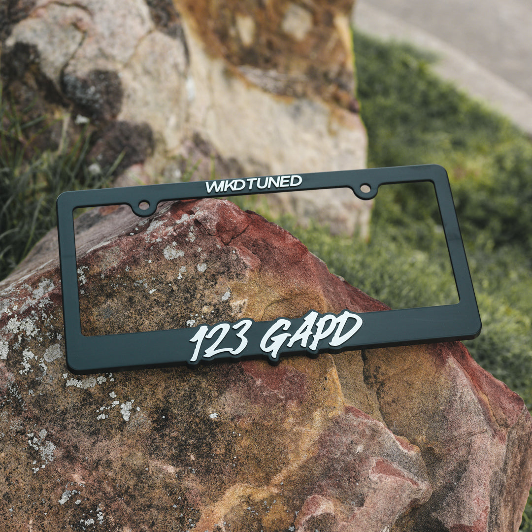 Custom License Plate Frames