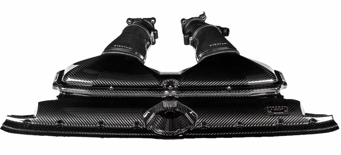 Eventuri - C8 RS6 RS7 Black Carbon Intake - GLOSS component view on Bolt Motorsports