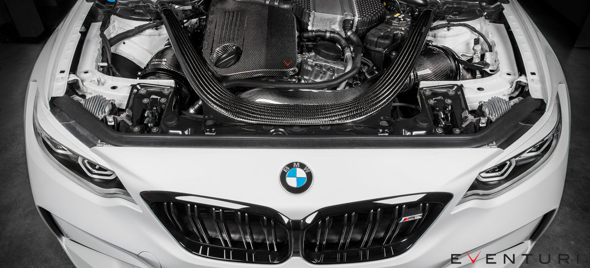 Eventuri F87 M2 Competition / CS S55 Black Carbon Intake on BOLT Motorsports