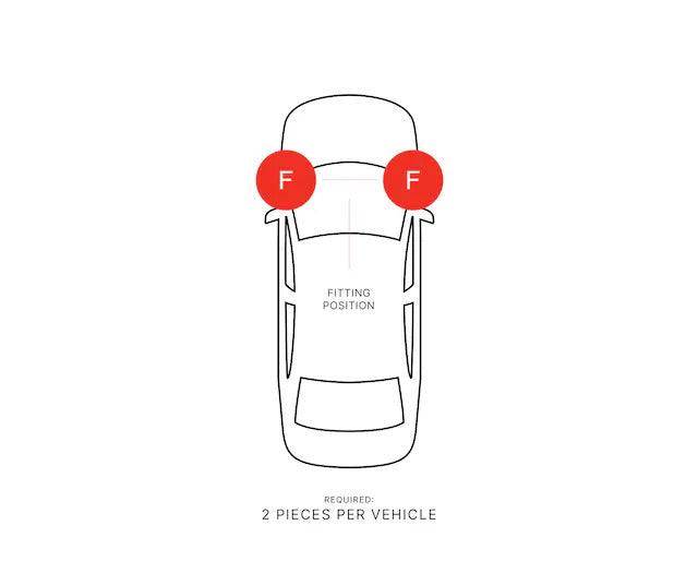Koni Classic (Red) Shock 80-90 Volkswagen Vanagon - Front - BOLT Motorsports