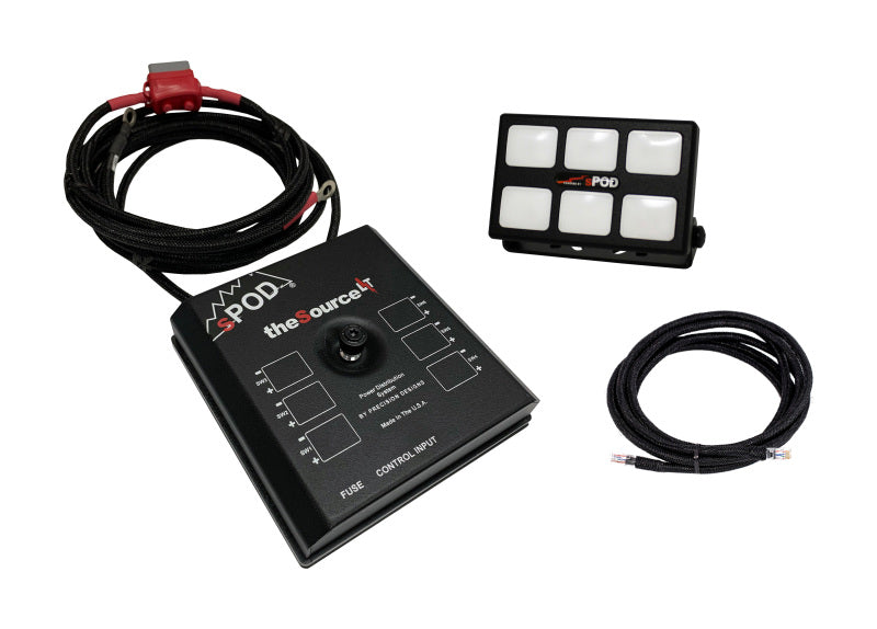 Spod SourceLT w/ Mini6 for Universal 36 Inch Battery Cables on BOLT Motorsports