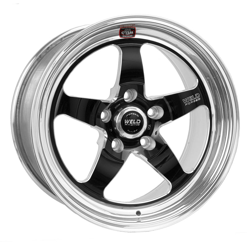 Weld - S71 18x5 / 5x4.5 BP / 2.1in. BS Black Wheel (High Pad) - Non-Beadlock on BOLTMotorsports