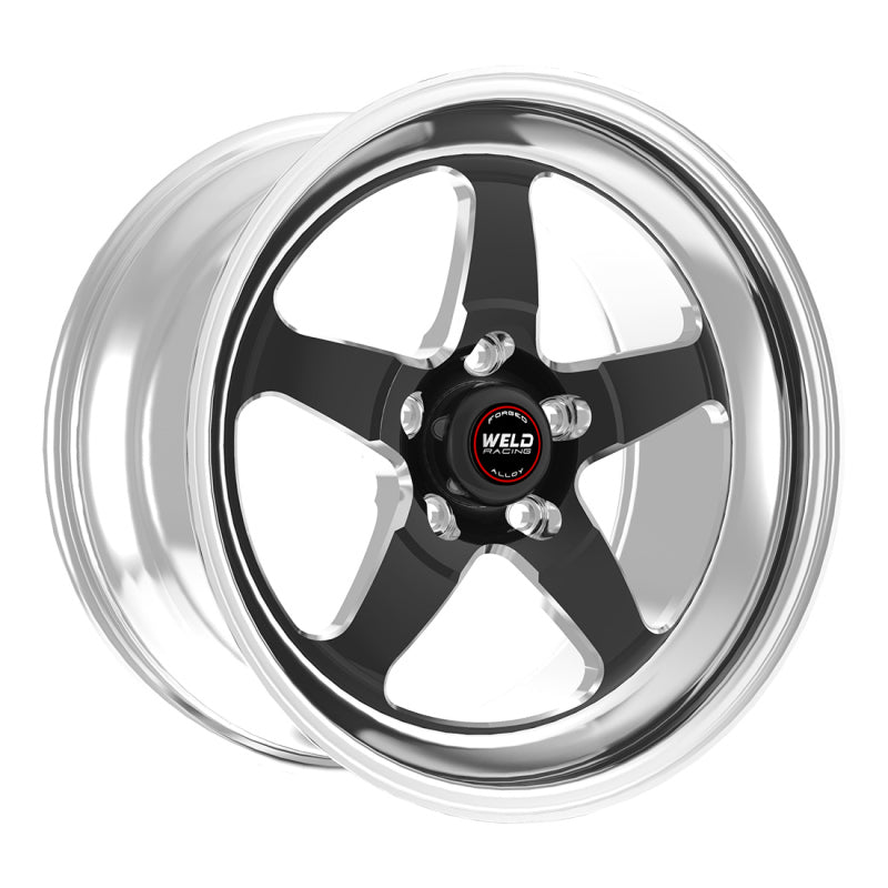 Weld - S71 18x5 / 5x4.5 BP / 2.1in. BS Black Wheel (High Pad) - Non-Beadlock on BOLTMotorsports