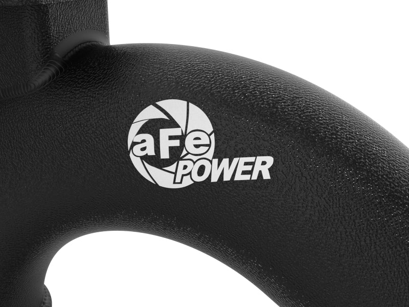 aFe - Kia Stinger 18-22 V6-3.3L (tt) BladeRunner Hot Charge Pipe- Black on BOLTMotorsports