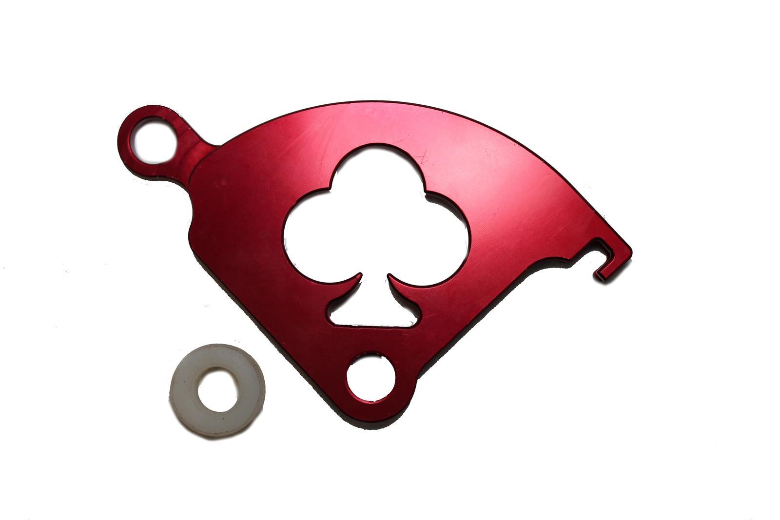 McLeod Quick Release Quadrant Aluminum Red Anadized - BOLT Motorsports