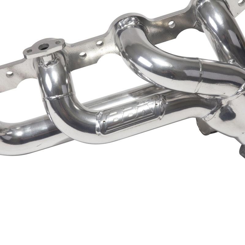 BBK 99-04 GM Truck SUV 4.8 5.3 Shorty Tuned Length Exhaust Headers - 1-3/4 Silver Ceramic - BOLT Motorsports