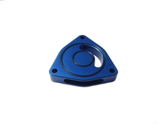 Torque Solution Torque Solution Blow Off BOV Sound Plate (Blue): Hyundai Genesis Coupe 2.0T ALL - BoltMotorsports
