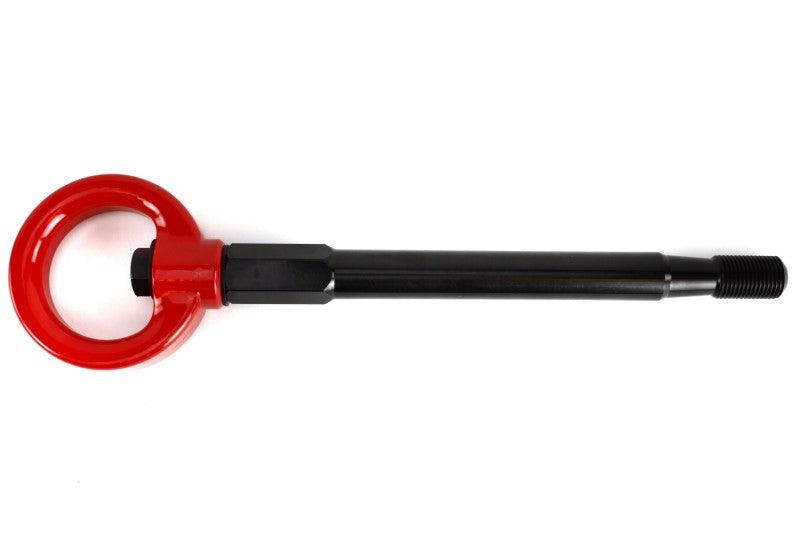 Perrin 08-14 Subaru WRX/STI Tow Hook Kit (Front) - Red - BOLT Motorsports