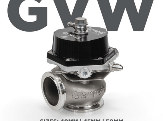 Garrett Garrett GVW-50 50mm Wastegate Kit - Black - BoltMotorsports