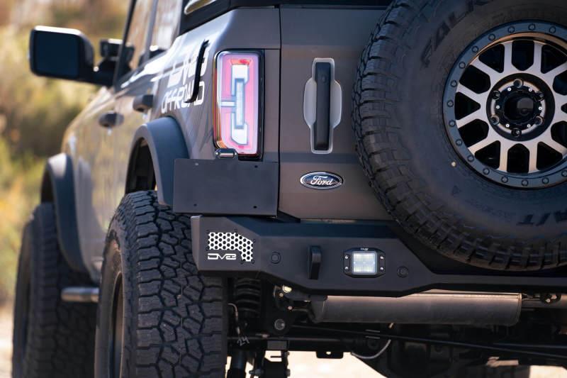 DV8 Offroad 21-22 Ford Bronco MTO Series Rear Bumper - BOLT Motorsports
