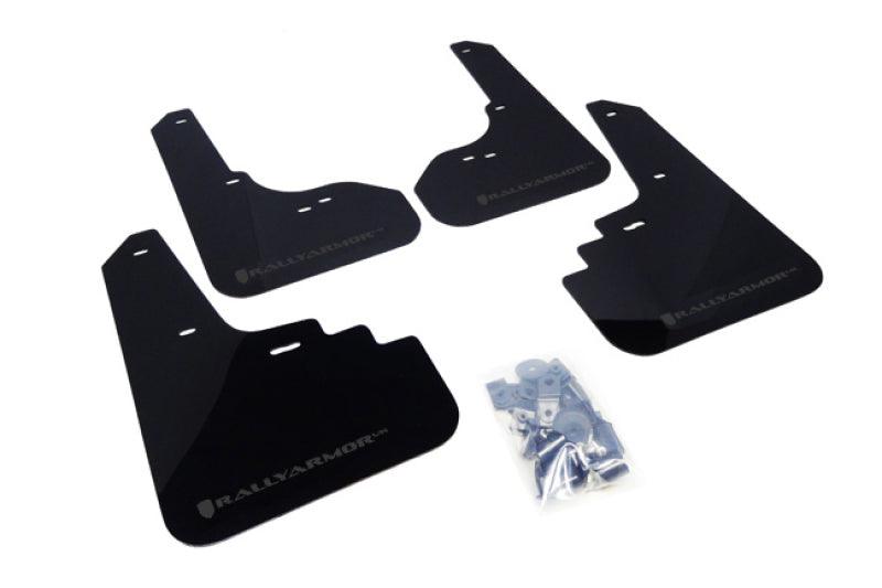 Rally Armor 05-09 Subaru Legacy GT / Outback Black UR Mud Flap w/ Grey Logo - BOLT Motorsports