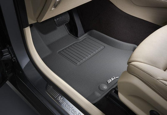 3D MAXpider 3D MAXpider 2017-2020 Chevrolet Bolt Ev Kagu 1st Row Floormat - Gray - BoltMotorsports