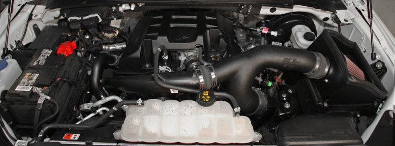 K&N Engineering K&N 2015 FORD F150 2.7L V6 Performance Intake Kit - BoltMotorsports