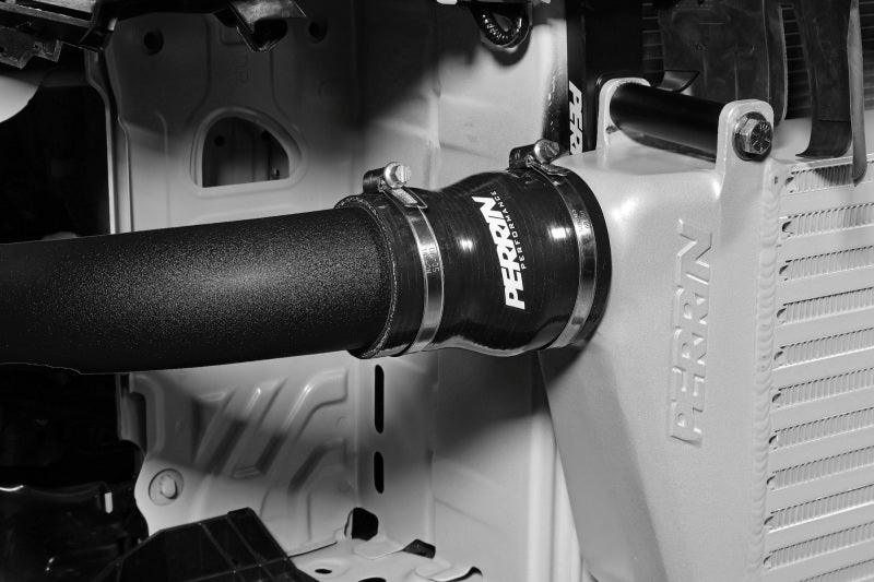 Perrin Performance Perrin 22-23 Subaru WRX Front Mount Intercooler Kit (Black Tubes & Silver Core) - BoltMotorsports