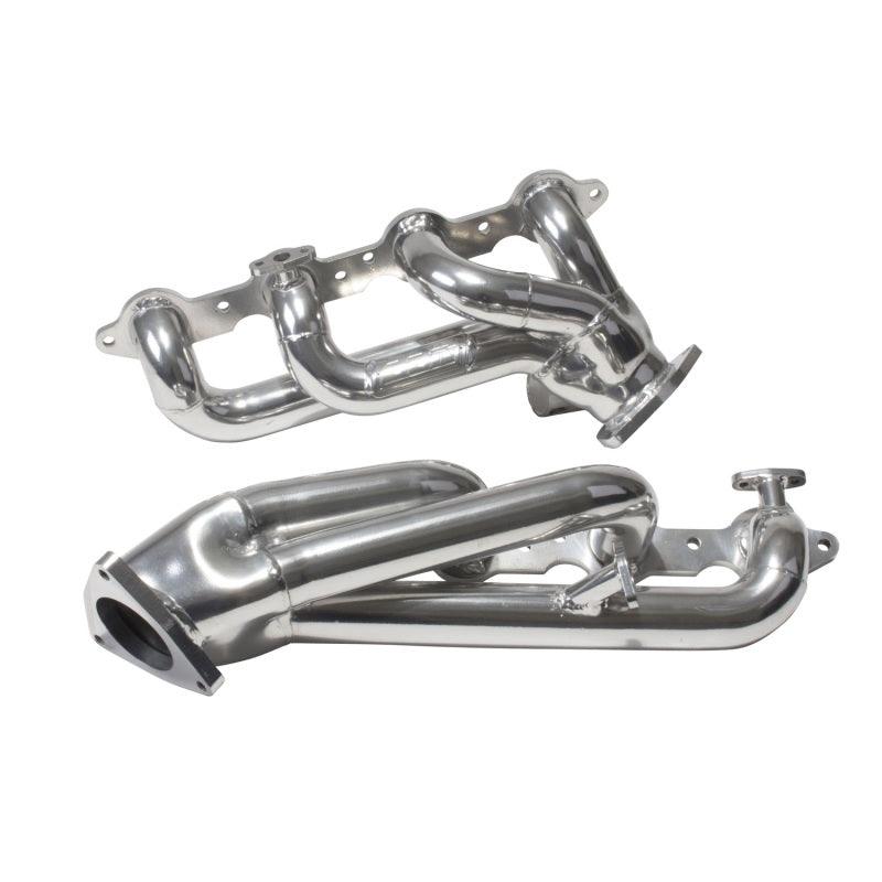 BBK 99-04 GM Truck SUV 4.8 5.3 Shorty Tuned Length Exhaust Headers - 1-3/4 Silver Ceramic - BOLT Motorsports