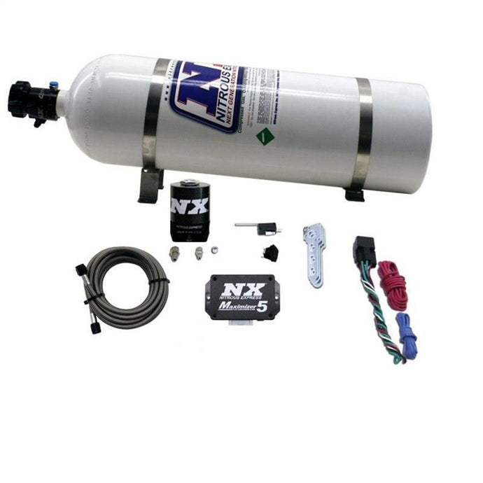 Nitrous Express Nitrous Express Universal Diesel Nitrous Kit w/Progressive Controller/15lb Bottle - BoltMotorsports