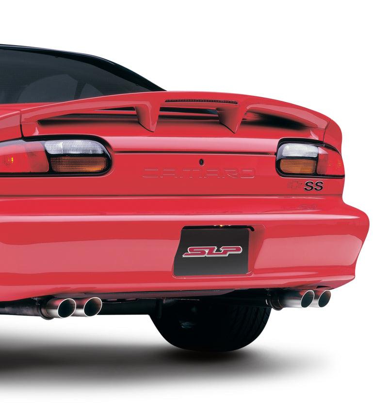 SLP 1998=2002 Chevrolet Camaro LS1 LoudMouth Cat-Back Exhaust System w/ 3.5in Slash Cut Tips - BOLT Motorsports