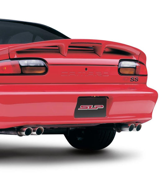SLP SLP 1998=2002 Chevrolet Camaro LS1 LoudMouth Cat-Back Exhaust System w/ 3.5in Slash Cut Tips - BoltMotorsports