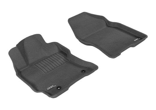 3D MAXpider 3D MAXpider 2004-2009 Toyota Prius Kagu 1st Row Floormat - Black - BoltMotorsports