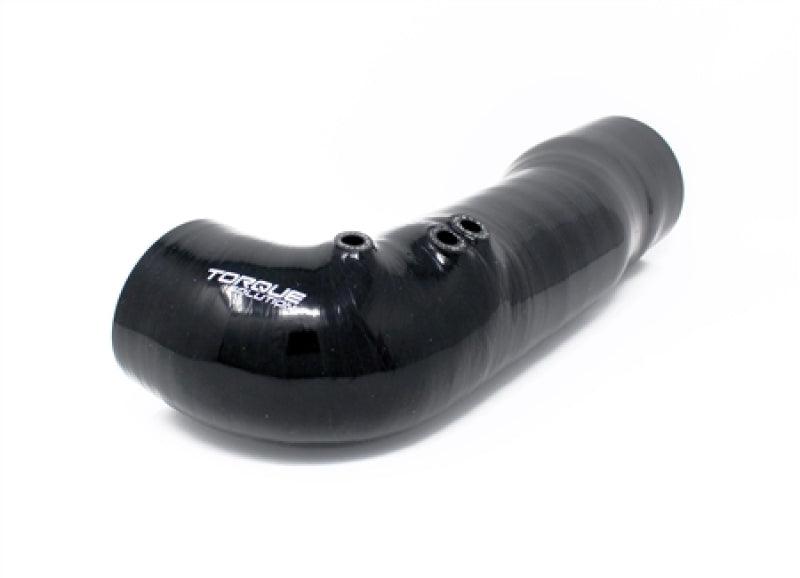 Torque Solution Turbo Inlet Hose (Non-Recirculated) Black 04-20 Subaru STI w/ 3.3in/84mm FP Turbo - BOLT Motorsports