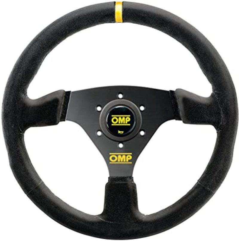 OMP Targa Steering Wheel Black/Black - BOLT Motorsports