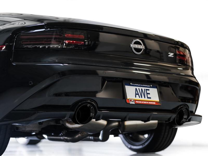 AWE Tuning AWE 2023 Nissan Z RZ34 RWD Touring Edition Catback Exhaust System w/ Diamond Black Tips - BoltMotorsports