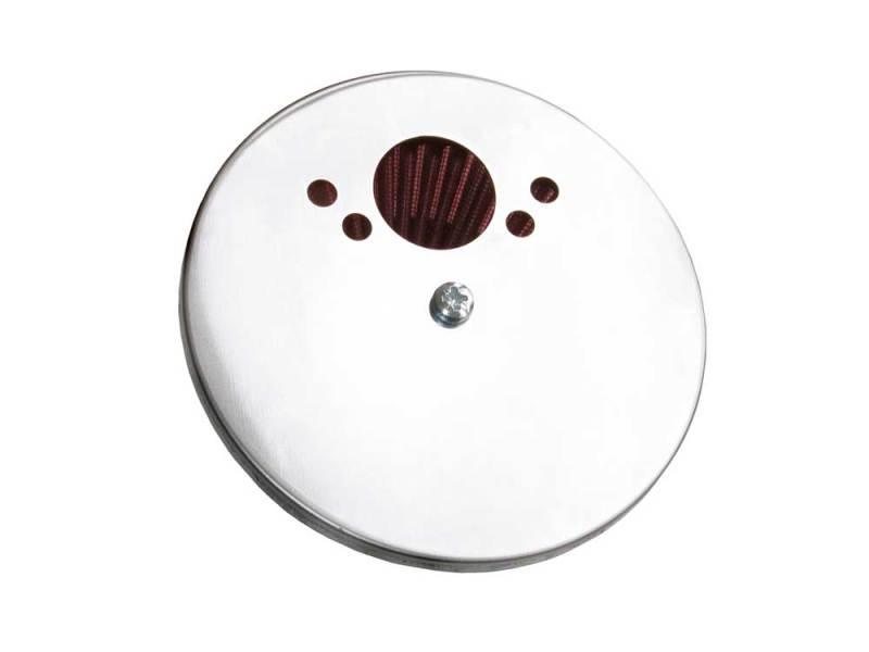 K&N Engineering K&N Custom Racing Assembly - Round Tapered - Red 1.656in Neck Flange - 2.25in Over Height - BoltMotorsports