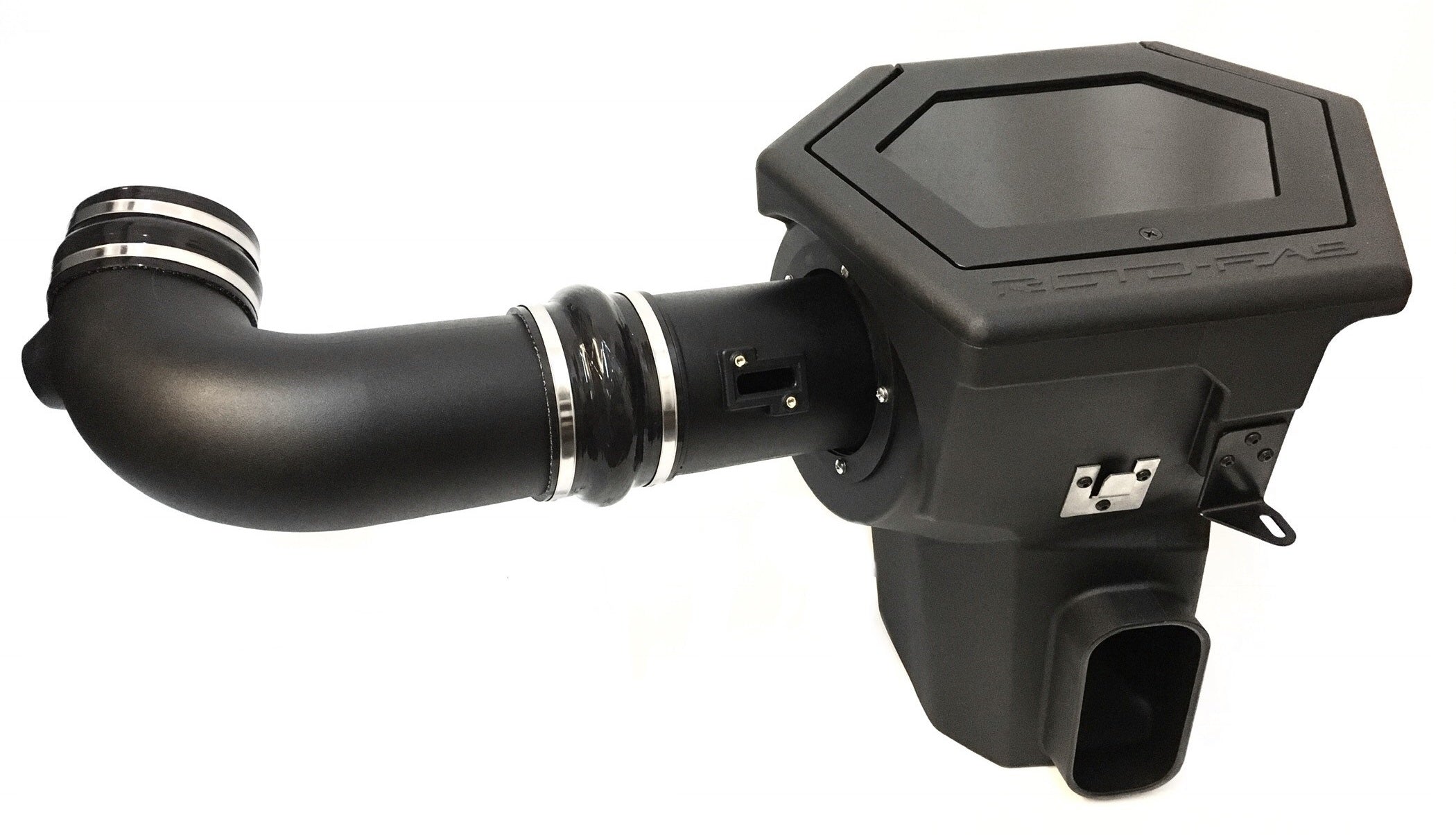 2019-23 Silverado And Sierra 1500 - 5.3 Liter Cold Air Intake side view on Bolt Motorsports