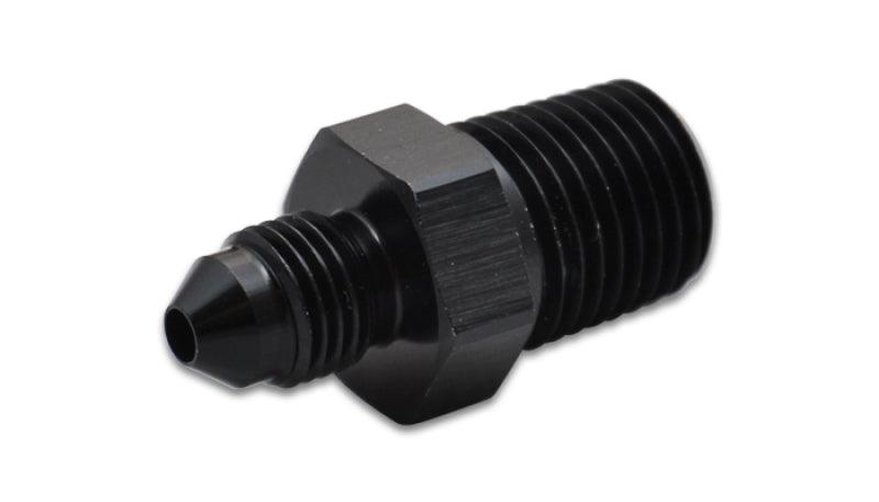 Vibrant Straight Adapter Fitting Size -3AN x 1/4in NPT - BOLT Motorsports