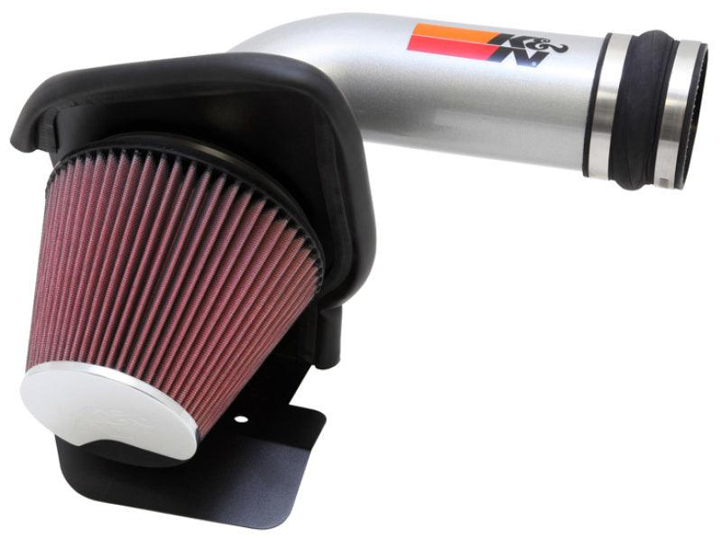 K&N Engineering K&N 11 Ford Taurus SHO 3.5L V6 Silver Typhoon Cold Air Intake - BoltMotorsports