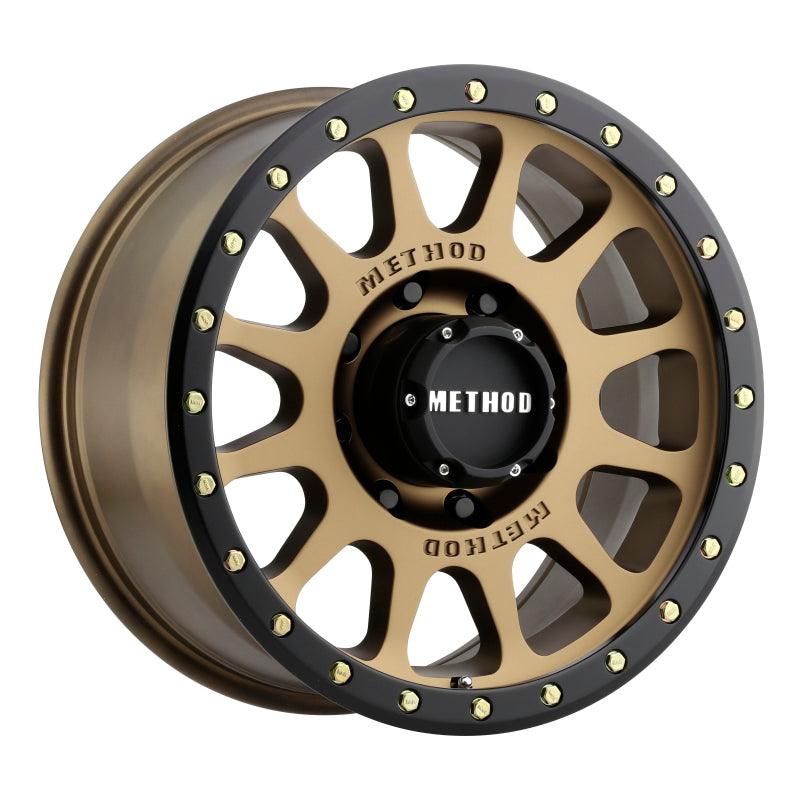 Method MR305 NV 17x8.5 0mm Offset 8x170 130.81mm CB Method Bronze/Black Street Loc Wheel - BOLT Motorsports
