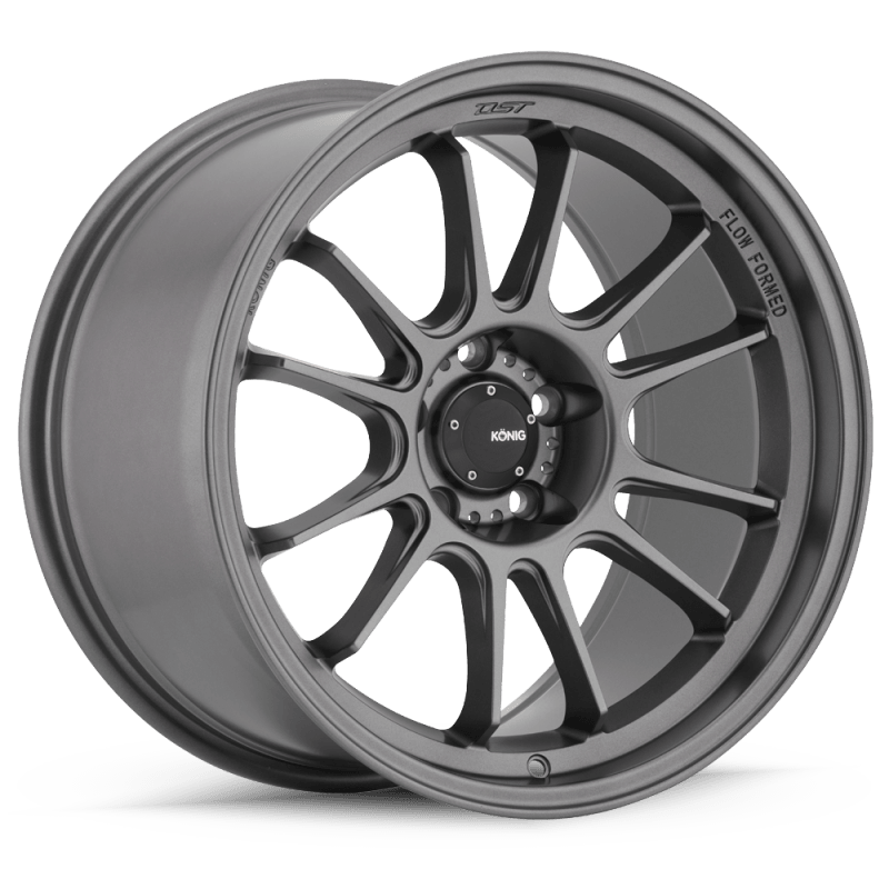 Konig Hypergram 17x9 5x120 ET35 Matte Grey - BOLT Motorsports