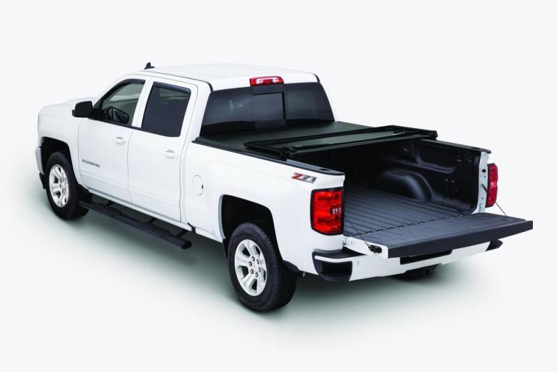 Tonno Pro 07-13 Chevy Silverado 1500 6.6ft Fleetside Tonno Fold Tri-Fold Tonneau Cover - BOLT Motorsports
