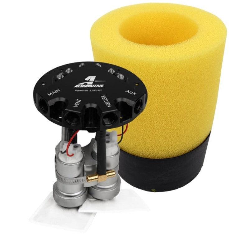 Aeromotive Aeromotive Phantom 450 Dual Stealth 340 Fuel Pumps 6-10in Depth - BoltMotorsports