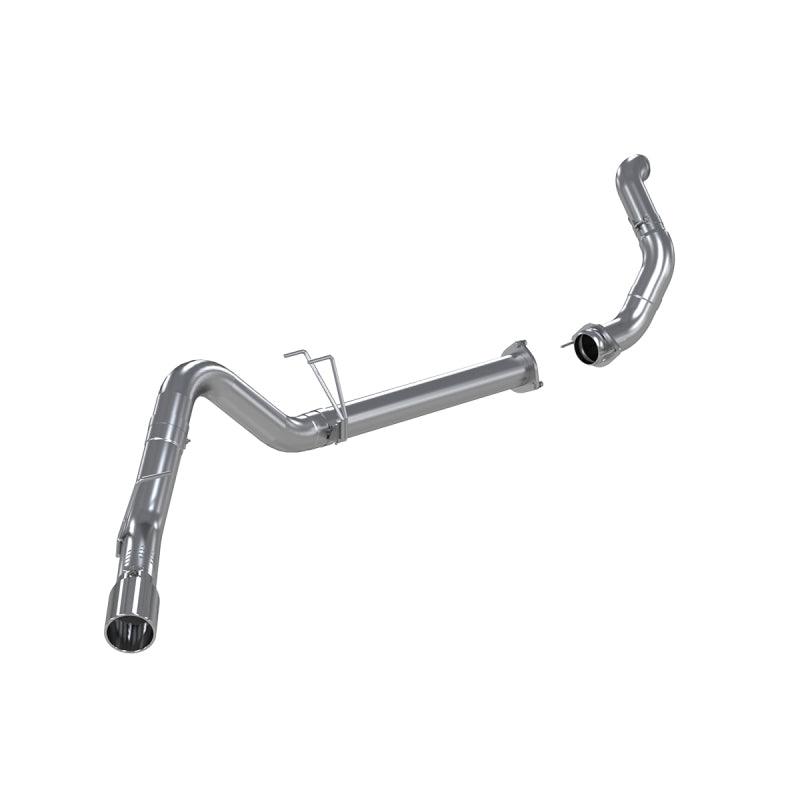 MBRP 11-14 Ford 6.7L F-250/350/450 4in Filter Back Single Side Exit Alum and Down Pipe Exhaust - BOLT Motorsports