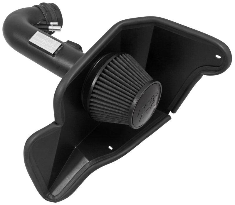 K&N Engineering K&N 2015 Ford Mustang GT 5.0L V8 Black Performance Intake Kit - BoltMotorsports