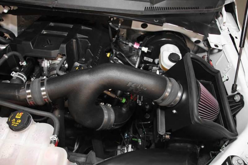 K&N Engineering K&N 2015 FORD F150 2.7L V6 Performance Intake Kit - BoltMotorsports