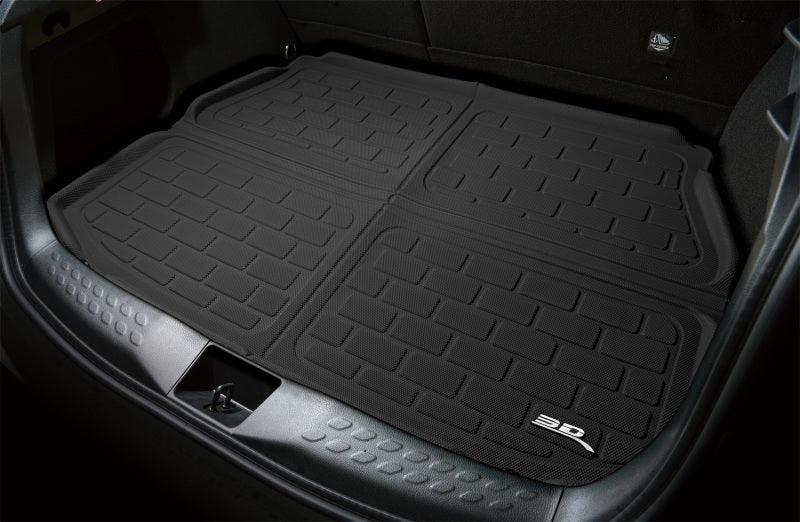 Load image into Gallery viewer, 3D MAXpider 3D MAXpider 16-20 Tesla Model X Behind 2nd Row Cross Fold Kagu Cargo Liner - Black - BoltMotorsports

