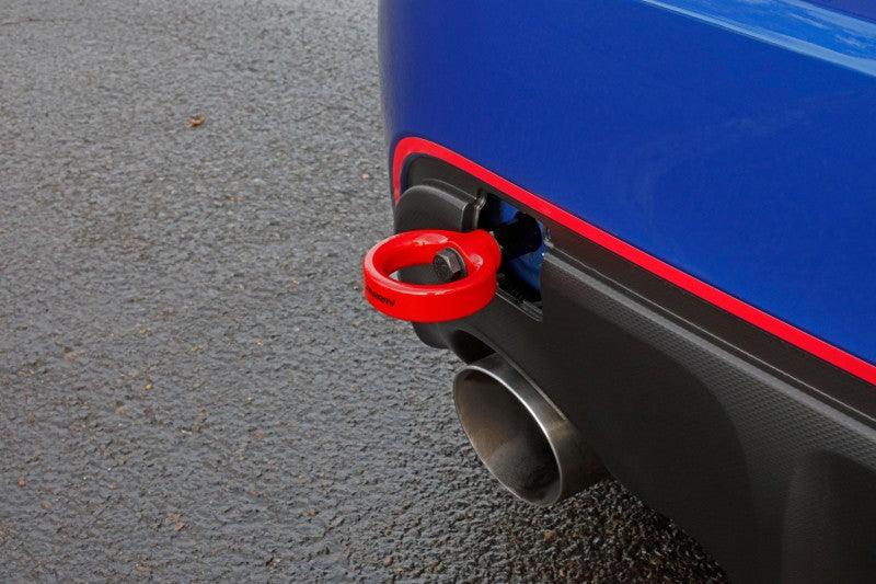 Perrin 13-20 & 2022 Subaru BRZ / 13-16 Scion FRS / 17-20 Toyota 86 Tow Hook Kit (Rear) - Red - BOLT Motorsports